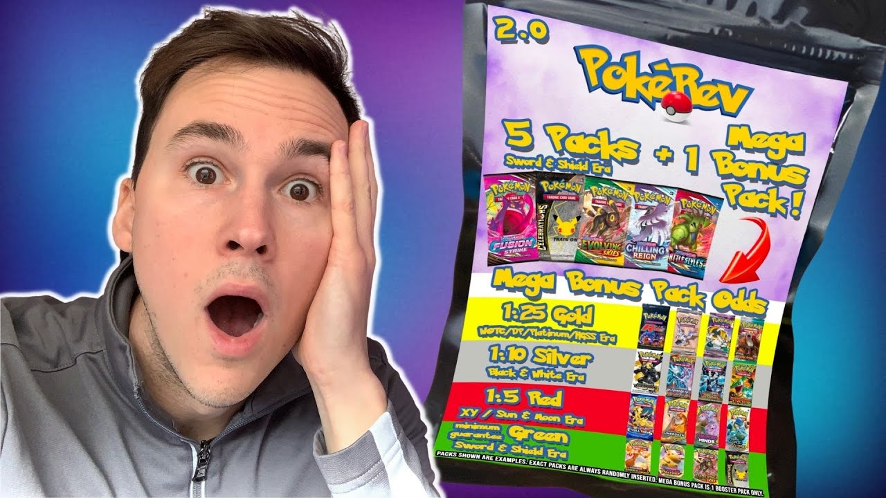 PokeRev Mystery Pack Opening!! YouTube