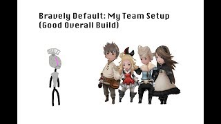 Bravely Default: My Team Setup (Good Team Build)