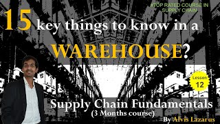 15 KEY Things to KNOW in a Warehouse | Almost a quick Warehouse Virtual Tour by Alvis Lazarus