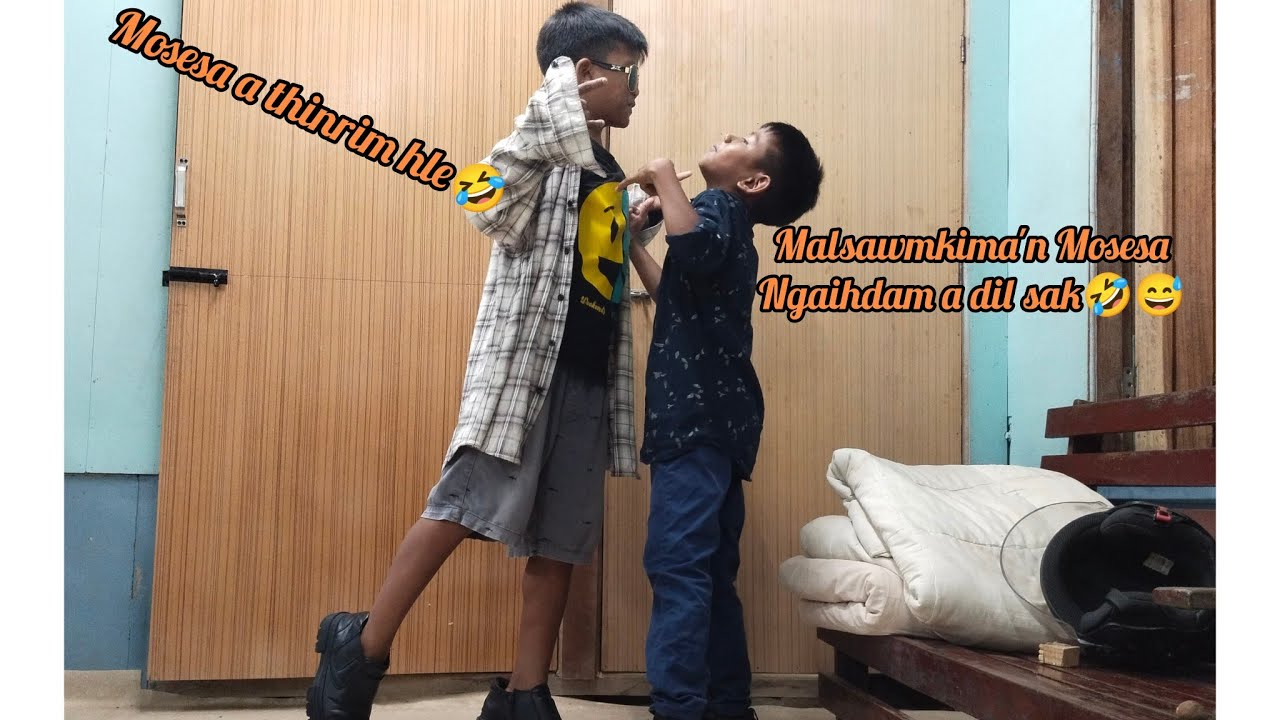 Mosesa Vs Malsawmkima. Rap Battle Kids funny. Pui miah2 hle 🤣😅