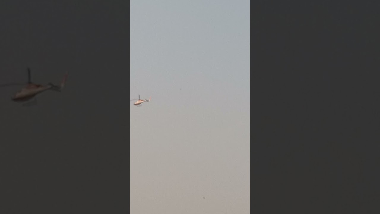 Hamera ayha chathh puja pe helicopter aya tha