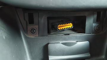 Диагностический разъём на Рено Флюенс