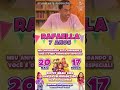 Convite Animado Tela Única - Tema Dos Rosa (Emilly Vicky) mod.1