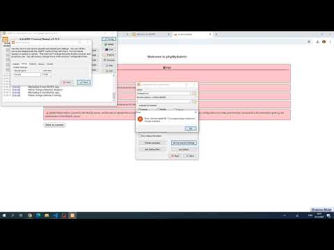 How to use and fixed Xampp for PHP Programming TT
