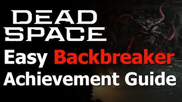 Dead Space Remake - Quick & Easy Backbreaker Achievement & Trophy - Stomp Attack 10 Enemies Farm