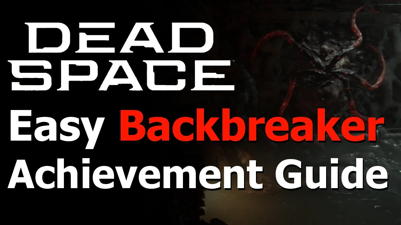 Dead Space Remake - Quick & Easy Backbreaker Achievement & Trophy - Stomp Attack 10 Enemies Farm