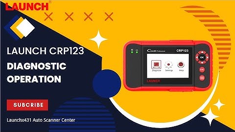 LAUNCH CRP123 | Diagnostic Operation