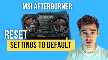 How to Reset MSI Afterburner Settings to Default (Simple Tutorial For Beginners)