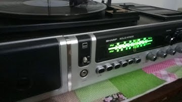 TOCA DISCO SHARP ANTIGO - RELÍQUIA