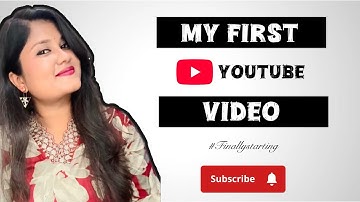 MY FIRST YOUTUBE VIDEO✨| Introducing My Youtube Channel❤️ #introduction#youtubeindia#poojaabhishek 