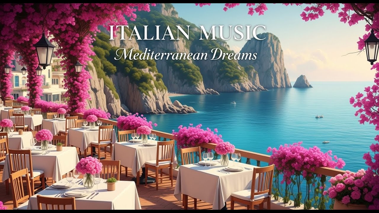 🎶 Lake Como Escape & Italian Chill 🎶 2+ Hours Scenic 4K