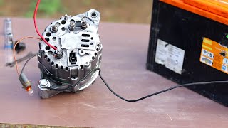 How To Connection Car Alternator With Battery | Car Alternator wiring | Car Alternator Connection