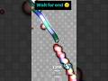 Slither.io Funny Moments 😂 Snake vs Worms Zone Trolling | Funniest Gameplay Shorts