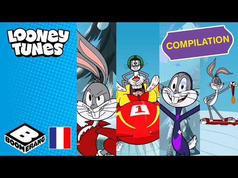 Compilation de sports d’hiver | Looney Tunes | Le sport, c'est fastoche | @boomerangFR