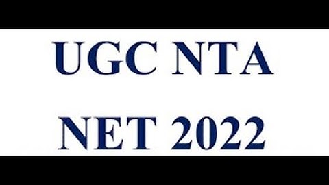 NTA UGC NET & JRF 2022 | Gate 2021 PYQ