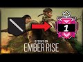 How I Got CHAMPION In Operation Ember Rise : Ranked Highlights - Rainbow Six Siege Gameplay