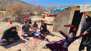 Lawyer's presence in Vahid's complaint against Nasibeh for the crime against his mother