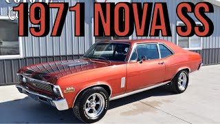 1971 Nova Ss 26,995 Sold At Coyote Clics