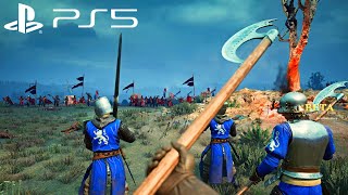 CHIVALRY 2 (PS5) 4k/60FPS Closed Beta Hands-On Gameplay (Medieval Battles)