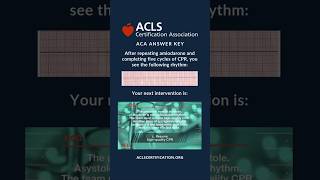 ACLS Megacode 4 Q12 Answer Key #acls #reels #aclsmegacode