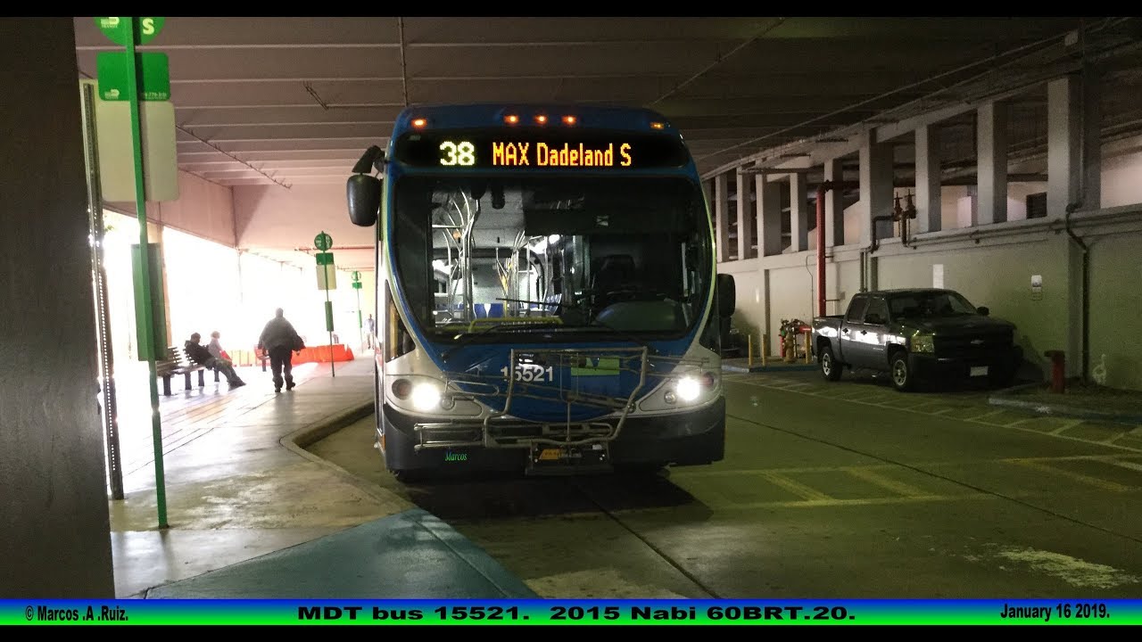 Miami Dade Transit Bus action around the city 2019 Part 1