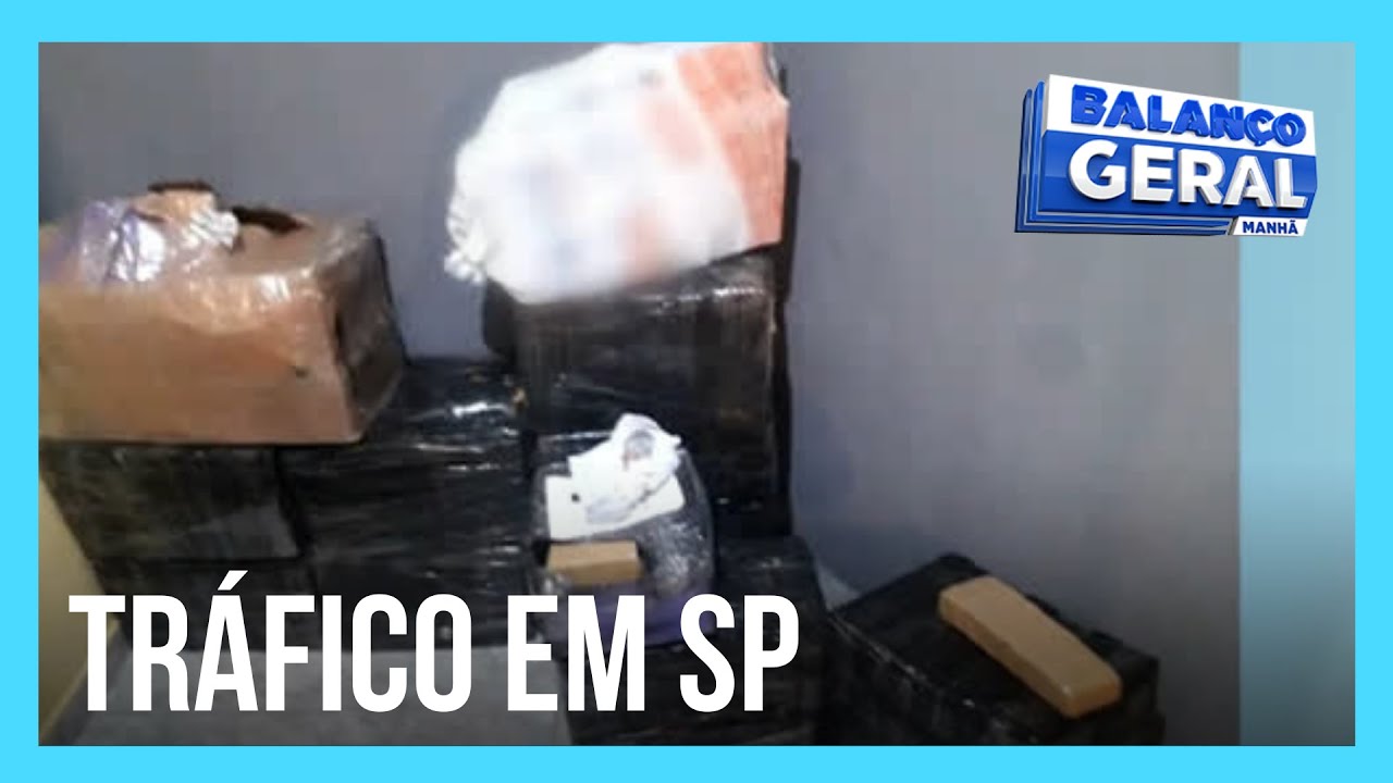 Polícia descobre depósito de drogas em casa em Guarulhos (SP)