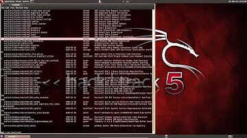 Using Nmap to fingerprint the OS of a machine on your network.