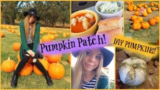 Pumpkin Patch & DIY Pumpkin Decorating! | Madison Martine