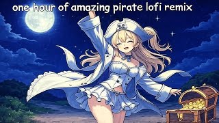 Lofi Pirate Horizon: 1 Hour Calming EDM with Caribbean Themes | Tranquil Adventure Mix screenshot 4