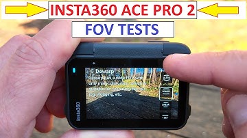 INSTA360 ACE PRO 2 - FOV (field of view)TESTS