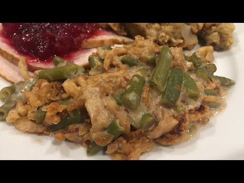 Instant Pot Green Bean Casserole ~ Thanksgiving Recipes !