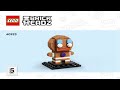 LEGO Instructions - BrickHeadz - 40923 - Shrek, Donkey & Gingy Figures - Shrek (Book 2)