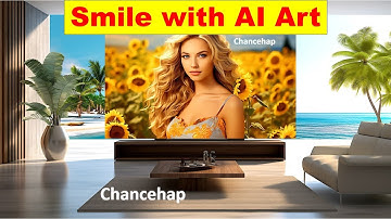 Beautiful Girl happy Smile 341 – Smile with AI Art and Music – Chancehap – Chanceburg – 4K – 2025