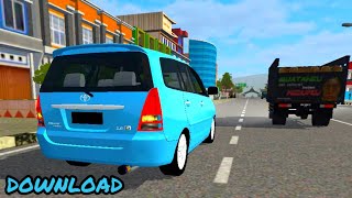 Toyota Innova Crysta Car Mod For Bus Simulator Indonesia