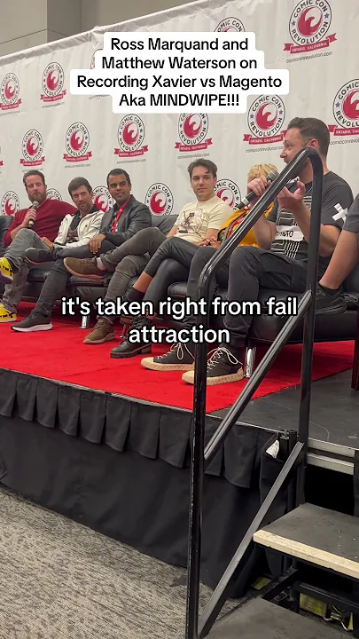 Ross Marquand and Matthew Waterson on Recording Xavier vs Magento MINDWIPE #Shorts