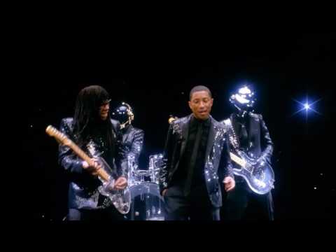 Get lucky pharrell williams daft punk nile rodgers клип