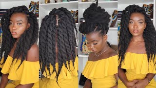 HIGHLY REQUESTED TUTORIAL JUMBO TWIST PROTECTIVE STYLE
