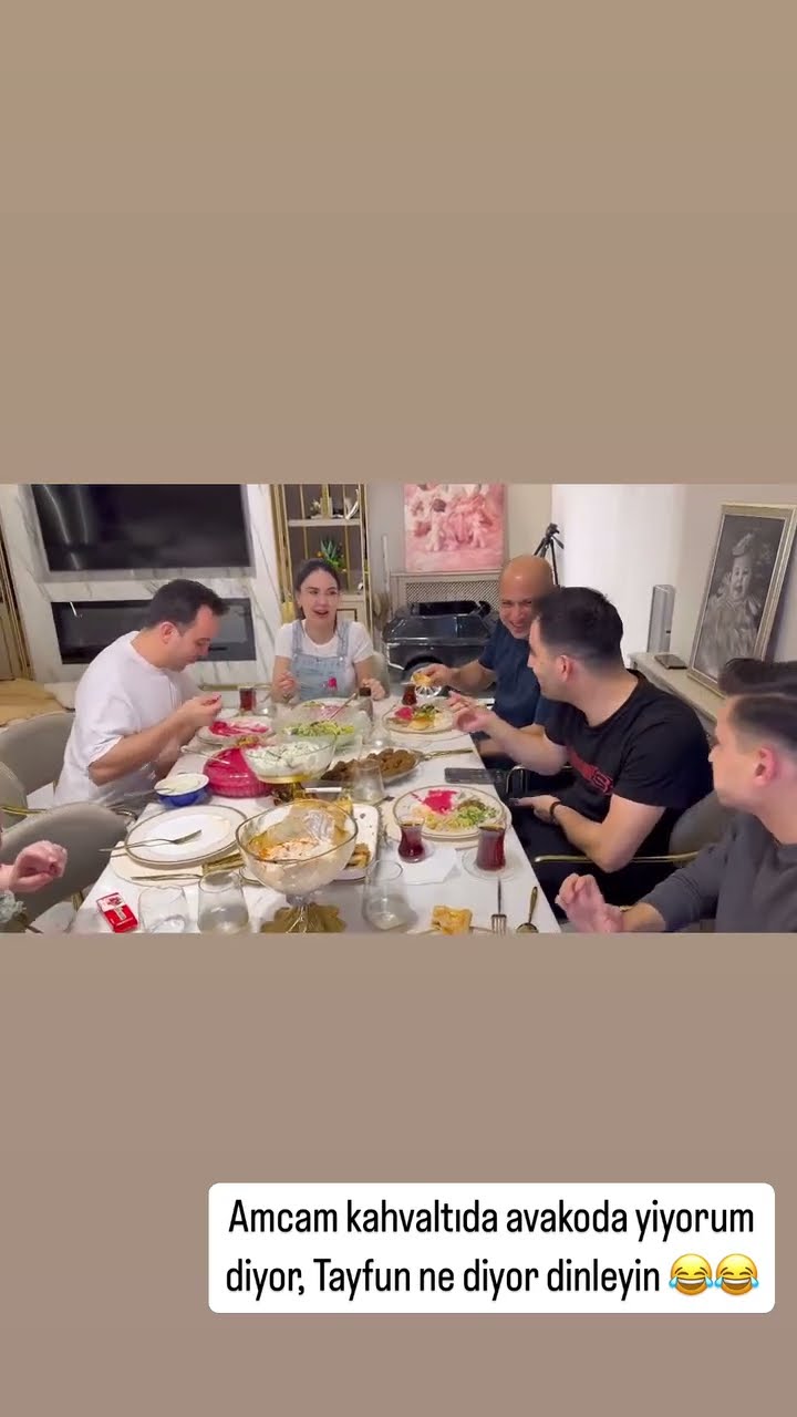 Amcam kahvaltıda avakado yiyorum diyor, Tayfun ne diyor dinleyin ??