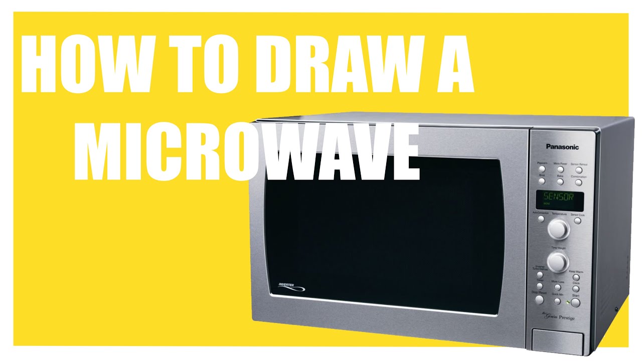 How to draw a microwave YouTube