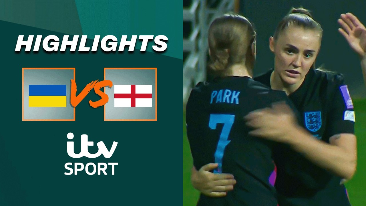 HIGHLIGHTS - Ukraine v England | Russo & Stanway Shine! | 2027 World Cup Qualifier