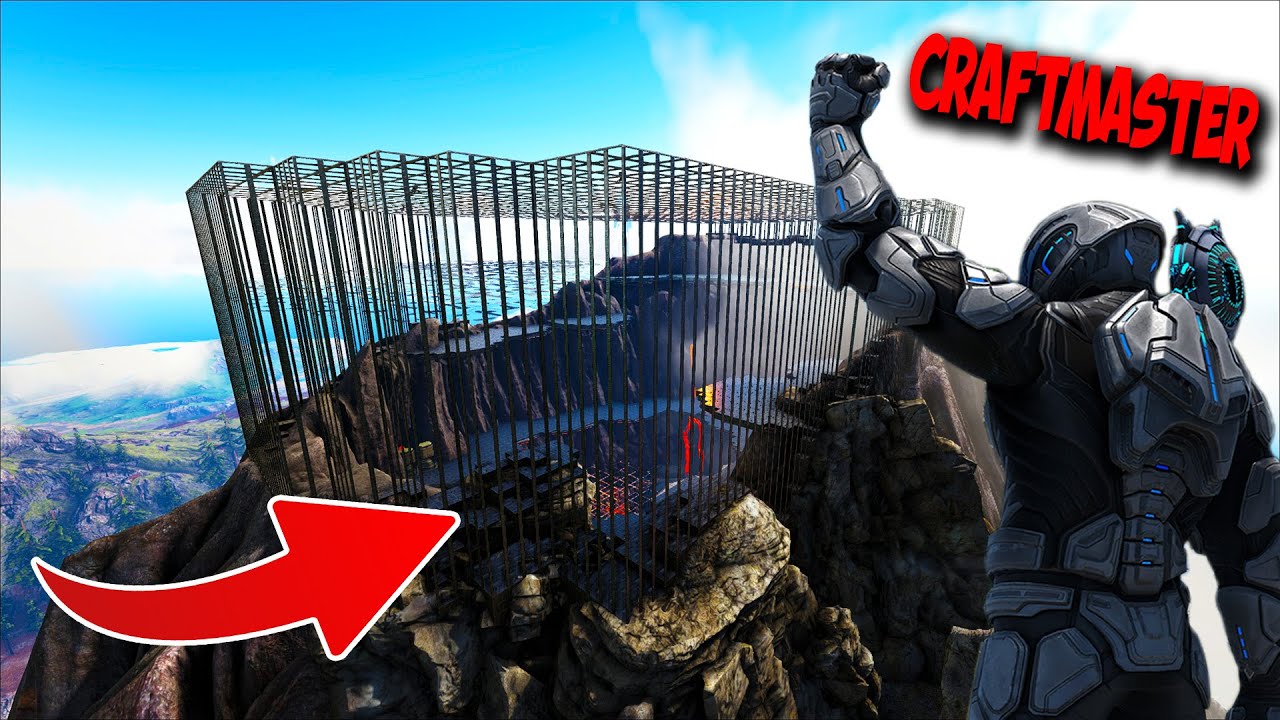 DE CRAFTMASTER HEEFT MIJN ISLAND VULKAAN GESTOLEN!! (Ark Nederlands)