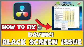 How to Fix DaVinci Black Screen ISSUE | 2023 Easy Fix #updated