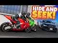 Motorcycle HIDE &amp; SEEK Gets Absolutely Chaotic in BeamNG Drive Mods!