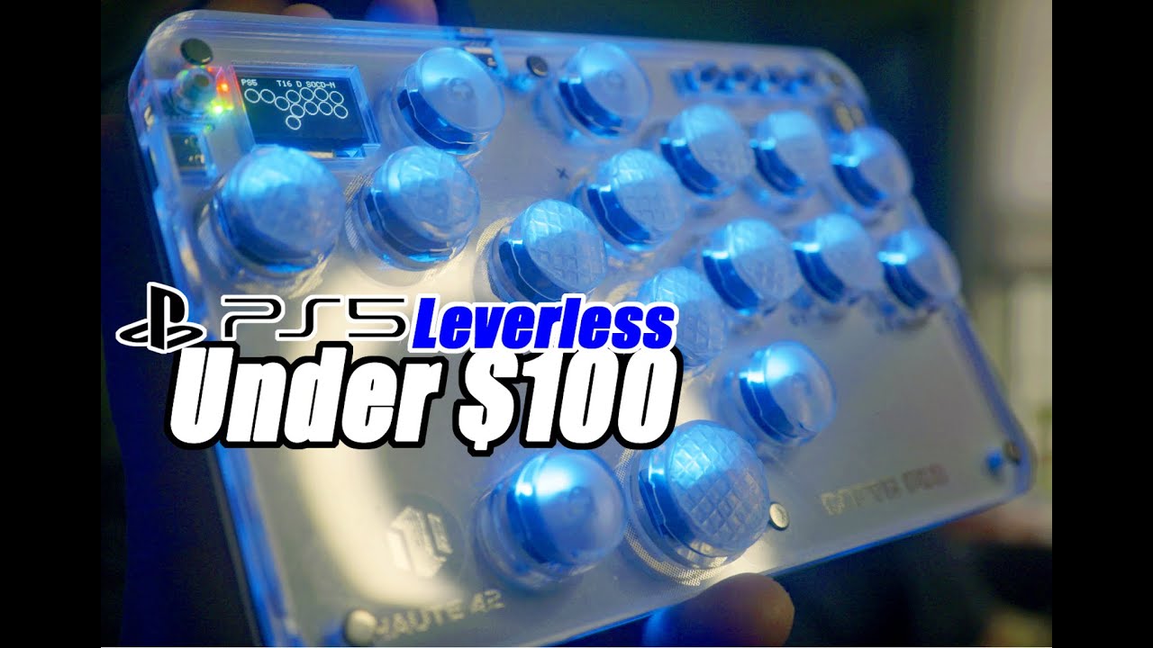 PS5 Leverless Controller for UNDER $100? Haute42 G16 Full Un-boxing and Setup For PS5!