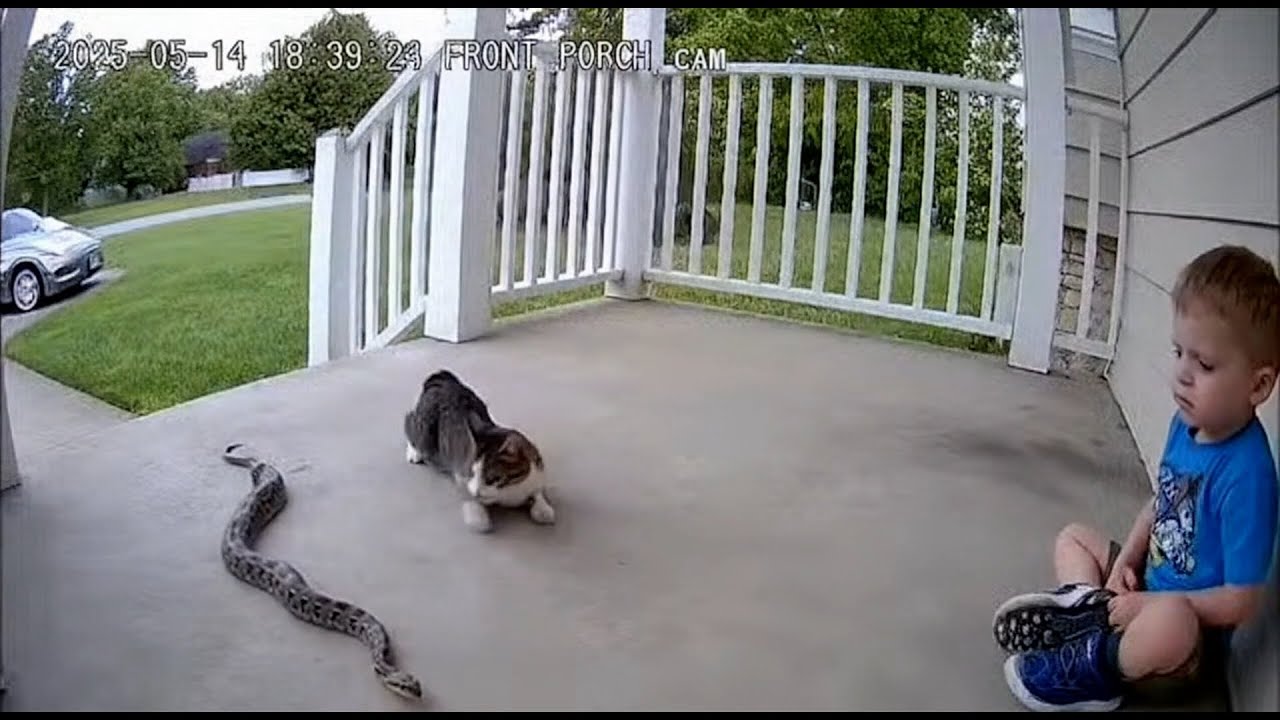 Kitten Saves Kid From Snake! 😱🐍🔥 Unbelievable Rescue Compilation