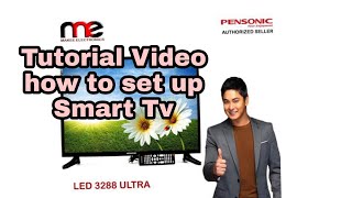 Paano mag set up ng Pensonic 43 inches Smart TV -Step by Step.
