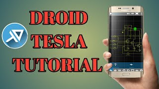 Droid Tesla Tutorial | full wave bridge rectifier simulation practical | Electrovation | screenshot 4