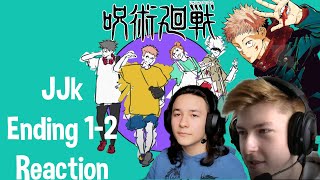Jujutsu Kaisen Endings 1-2 Reaction | Anime Ending Reaction