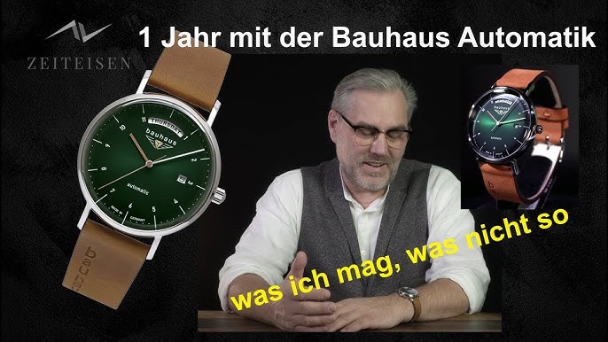 Eine Uhr für Reisende im Titangehäuse, die Bauhaus Aviation GMT - YouTube