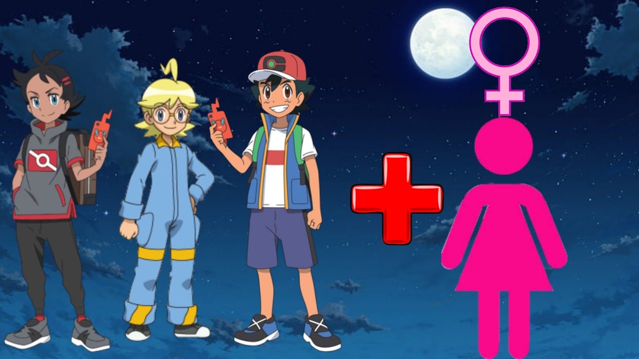 What if Leon and Ash had female mode   viral  pokemon  pokemoncharacters   leon  ash  SD PoGo